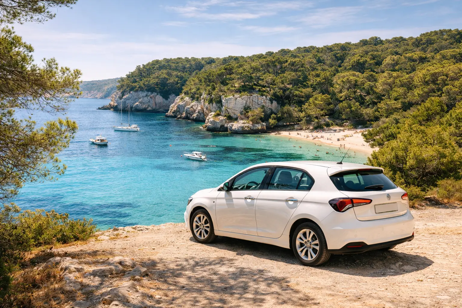 Voiture compacte Minorque