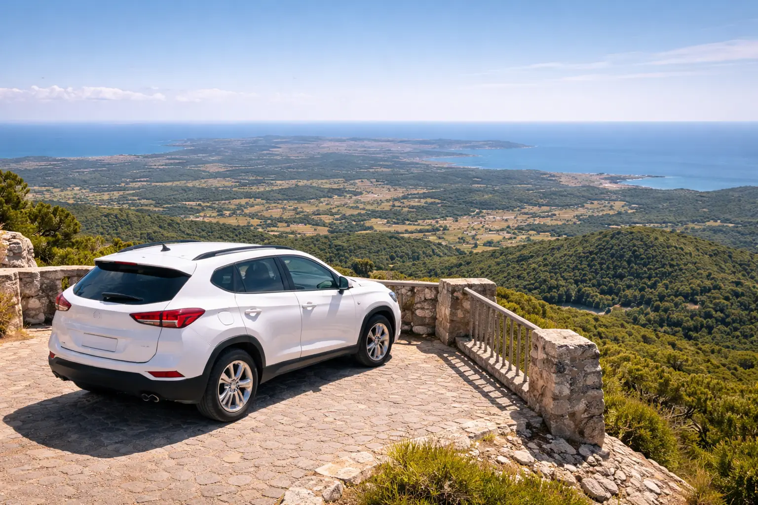 SUV location Minorque